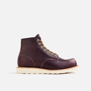 Classic Moc Toe Boots 8847 - Black Cherry Excalibur