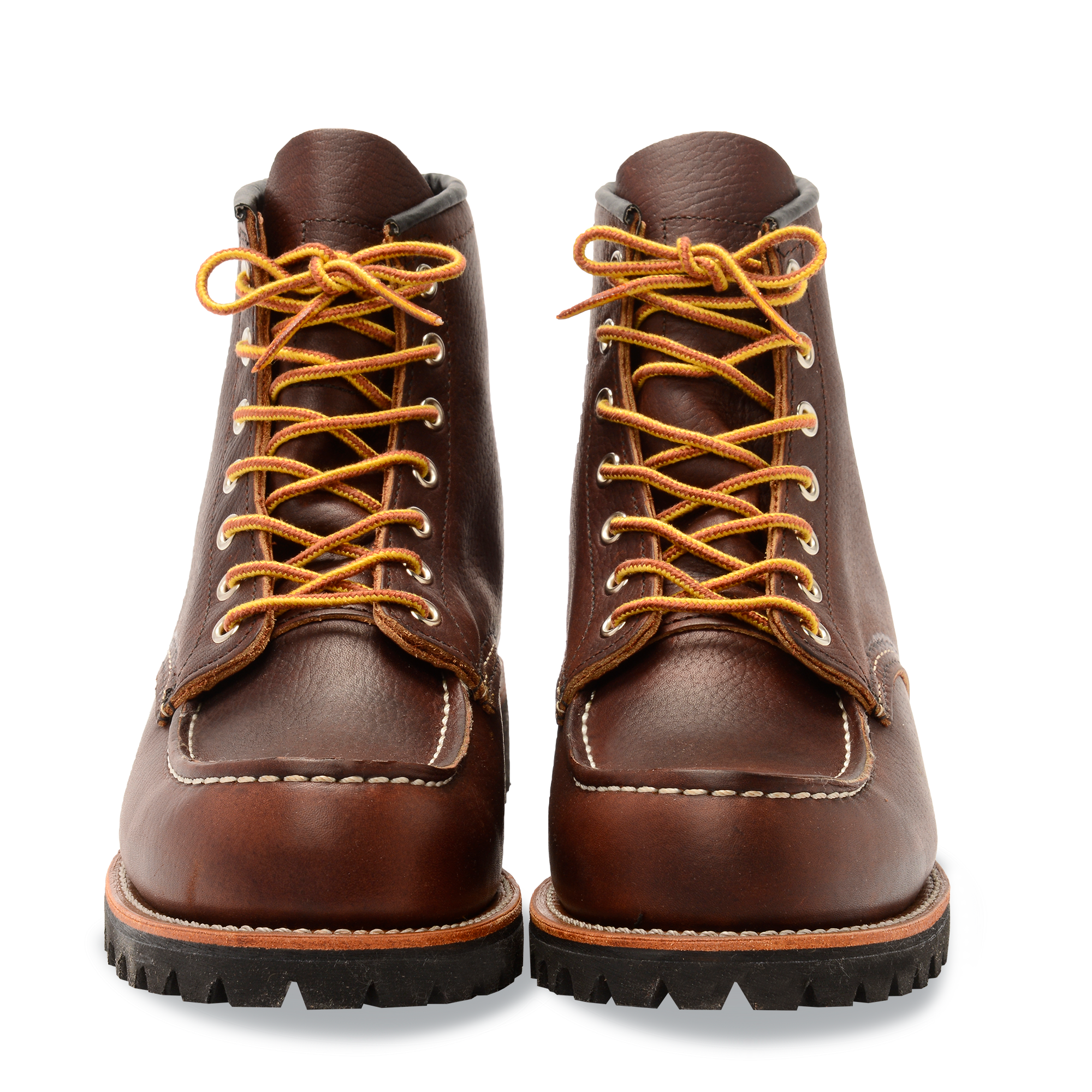 Red Wing Roughneck Moc Toe Work Boots 8146 - Briar Oil Slick - Image 3