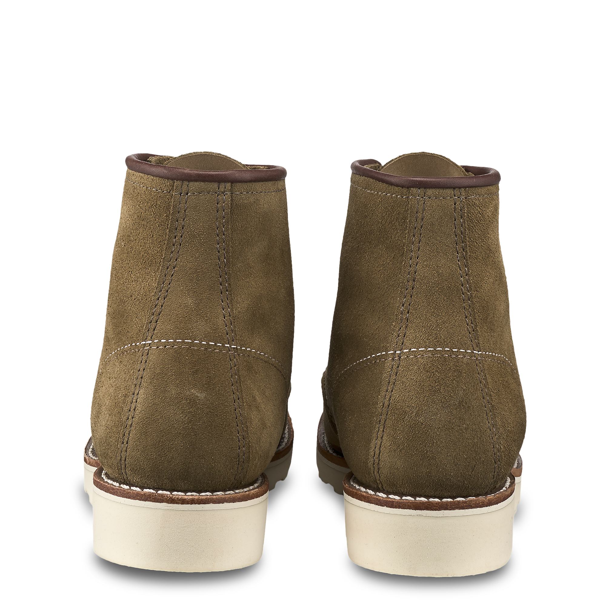 6-Inch Moc Toe Women's Boots 3377 - Olive Mohave - Image 4