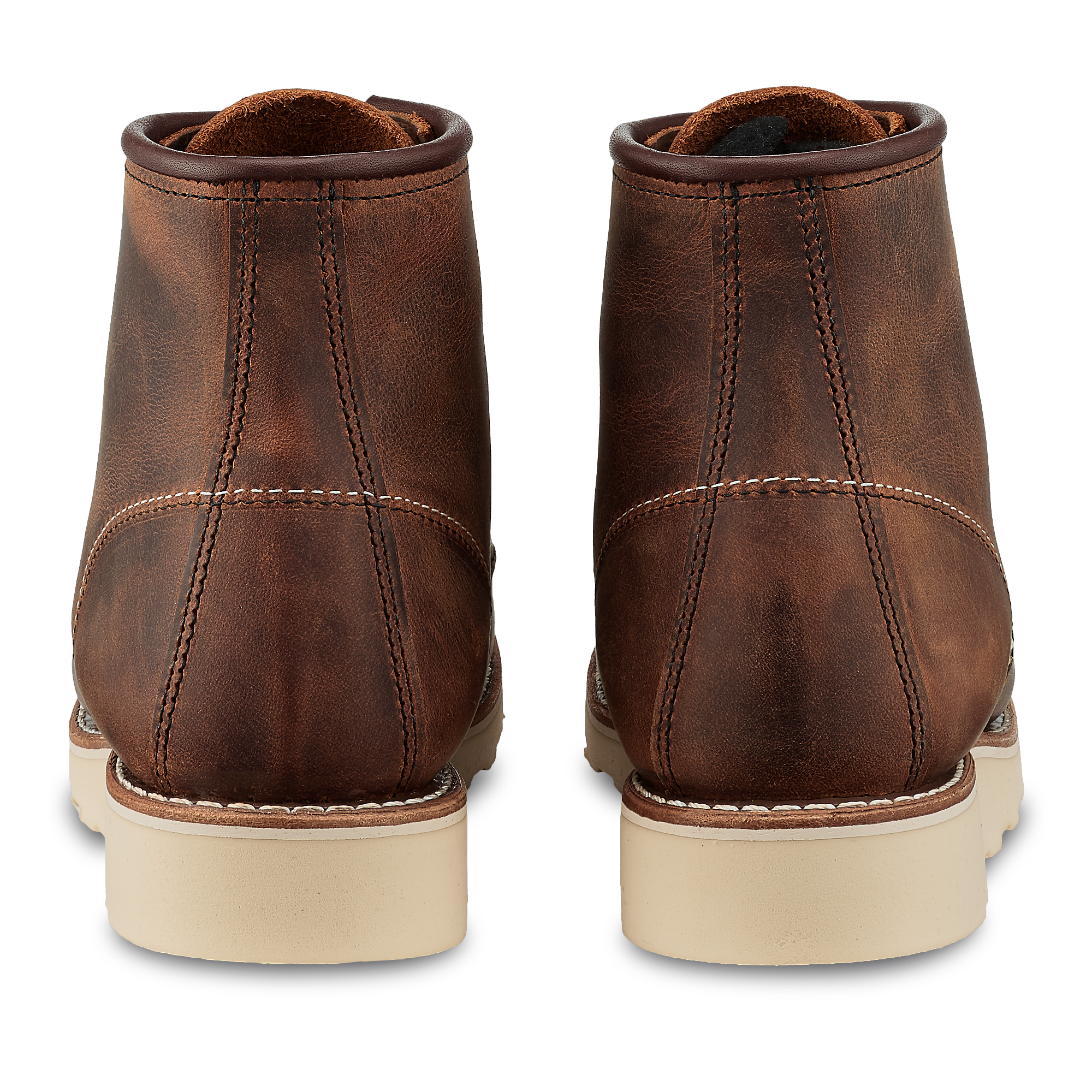 6-Inch Moc Toe Women's Boots 3428 - Copper Rough & Tough - Image 4