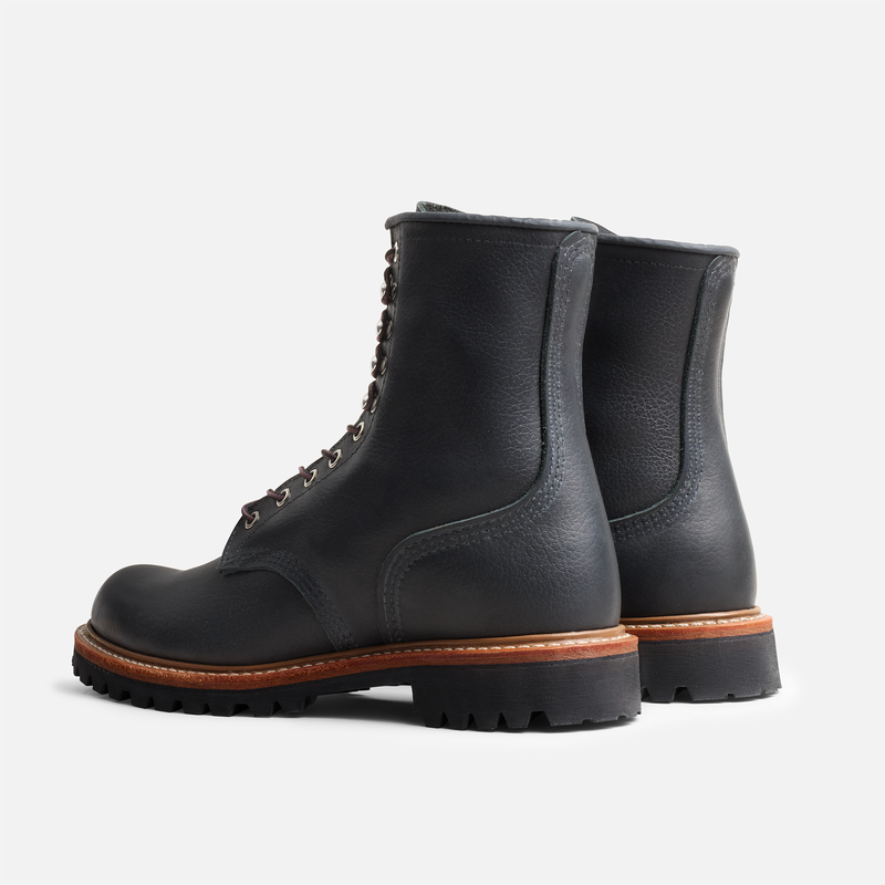 Red Wing Logger Boots - 4501 8-Inch Black Oil Slick - Image 3